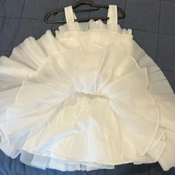 aje jacinto pleated mini dress Jacinto Pleated Mini Dress